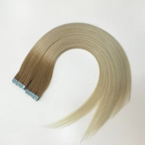 China Raw Unprocessed human hair tape in hair extentions fabricante