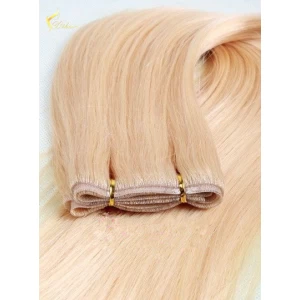 Chine Skin Pu Weft Hand Tied 100% Human Hair Tape Hair Extensions fabricant