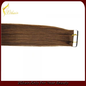 China Stock 20inch 50g/pack Wholesale Tape In Hair Extensions fabricante