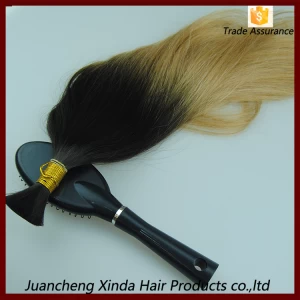 China Super Qualidade Hotsale Mais Popular não transformados 2013 Best Selling 100% Top Quality Hair Extensions granel brasileiros sem trama fabricante