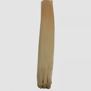 China Top Grade Brazilian Human Hair Silky Straight Clip In Hair Extension fabricante