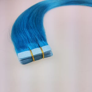 China Top Quality Full cuticle pu skin weft hair fabricante