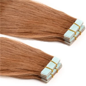 An tSín Top Quality Most Popular the best quality remy virgin russian hair tape hair extensions déantóir