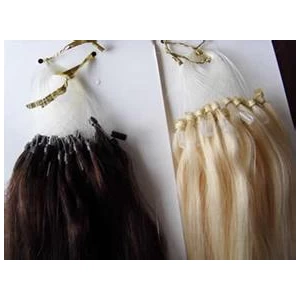 Chine Top Quality No Processed Micro Loop hair extensions fabricant
