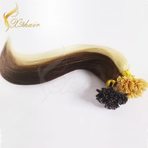 China Top Quality Per-bonded Hair Extension Unprocessed U Tip 100% Cheap Virgin Indian Hair Wholesale fabrikant