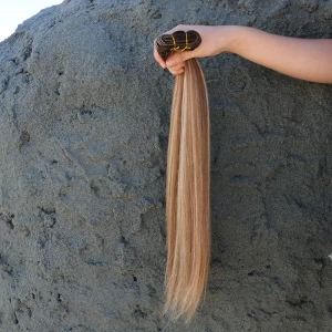 中国 Top Quality virgin brazilain hair cheap mixed hair silky straight weave 制造商