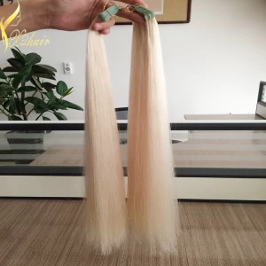 An tSín Top Selling JP Hair Glossy Long Keeping Peruvian Tape Hair Extensions déantóir