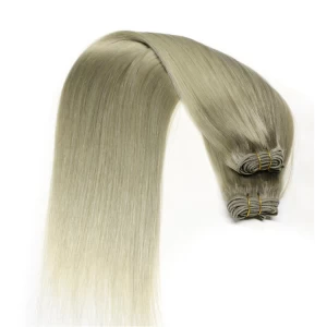 Chine Top Weave Distributors Wholesale 100% Virgin Remy wet and wavy ombre colored indian human hair weave fabricant
