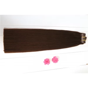 Chine Top sell in cabelo raw cambodian hair remy human hair clip ins virgin hair fabricant