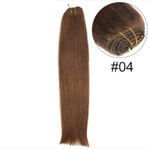 An tSín Top selling products 2015 high quality 8a grade brazilian human hair weft déantóir