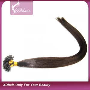 中国 U tip hair extensions 100% Human Hair Virgin Remy Hair Wholesale Cheap Price Manufacture Supplier in China メーカー
