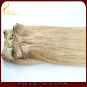 An tSín Unprocessed 5A Grade virgin human hair, Two tone Ombre color Brazilian human hair extension déantóir