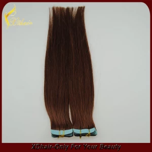 China Unprocessed Raw tape in hair extentions fabricante
