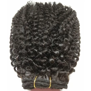 China Water wave human hair extension top quality full cuticle hair curly hair wave manufacturer