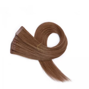 中国 Waterproof invisible tape hair extensions double drawn tape hair extensions 22 inch remy tape hair extensions メーカー