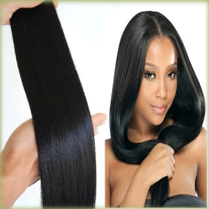 China Wholesale 10-30 Inch  Cheap Human Hair Remy Brazilian Virgin Hair Straight manufacturer