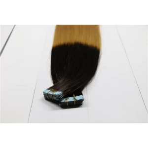 Китай Wholesale 100% brazilian human hair, tape hair extension производителя