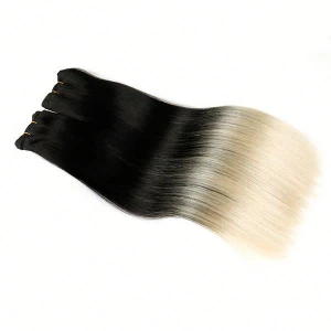 中国 Wholesale Cheap grade 8a weave Brazilian Human weft human hair extensions 制造商