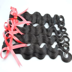 China Wholesale Double Drawn Very Thick milky way silky straight human hair weft fabrikant