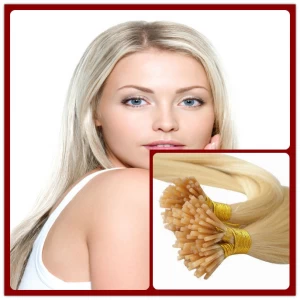中国 Wholesale Long Lasting 100% human cuticle remy 1g strands u tipped keratin nail tip hair extension double drawn メーカー