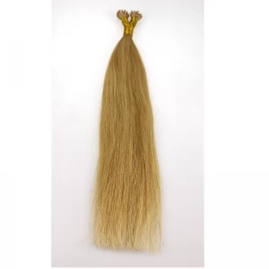 Chine Wholesale Price Pre-Bonded Stick I Tip Hair Extensions Human 0.5g/strand Silk Straight i tip hair extensions fabricant