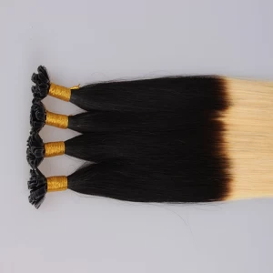 중국 Wholesale Top Quality Keratin U /Nail Tip Human Remy Hair 제조업체