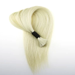 An tSín Wholesale Unprocessed No Chemical All Length Virgin Human Hair Bulk déantóir