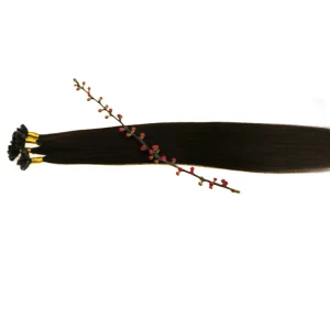 中国 Wholesale cheap brazilian Remy stick tip hair extension メーカー