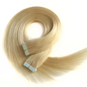 Cina Wholesale cheap double drawn fast shipping ombre tape hair extensions with highlights produttore