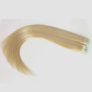 中国 Wholesale cheap double drawn fast shipping tape hair extensions human 制造商