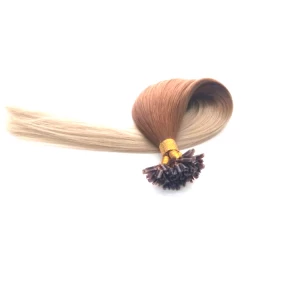 Cina Wholesale factory price Brazilian Extensinons Ombre Nail Tip Fusion Hair produttore