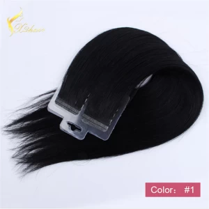 China Xinda Hair 8a Grade High Quality Two tone Ombre Double Side Tape Hair Wefts manufacturer