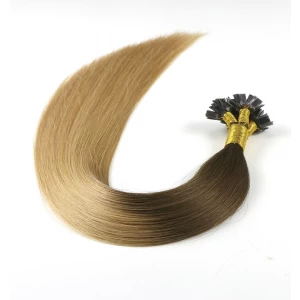 中国 aliexpress china best selling products 100% virgin brazilian indian remy human hair flat tip hair extension 制造商
