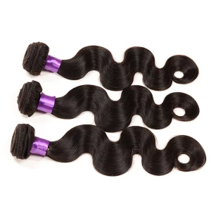 Chine aliexpress hair brazilian black color beauty hair weft fabricant