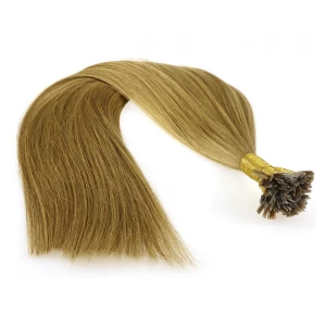 China aliexpress wholesale competitive factory price virgin brazilian indian remy human hair seamless flat tip hair extension manufacturer