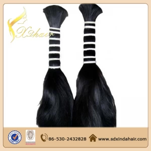 중국 brazilian human hair bulk 제조업체