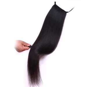 中国 claw clip ponytail hair extension 制造商