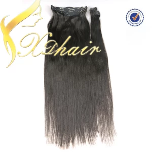 An tSín clip in human hair extensions aliexpress hair clip in hair extension  100% remy hair déantóir