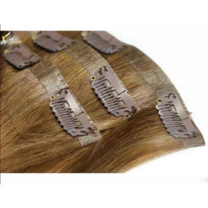 Cina cynosure top quality brazilian hair wholesale clip in skin weft/clip in hair skin weft/clip in pu weft produttore