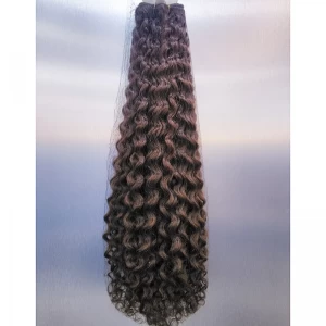 An tSín deep wave cheap 100% virgin brazilian hair weft déantóir