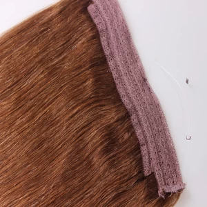 An tSín flip in hair extensions déantóir