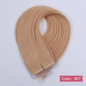 An tSín grade 7a Indian straight hair,wholesale tape hair extensions déantóir