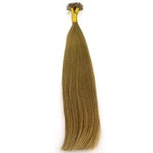 中国 grade 8A+ full cuticle cut from one donor virgin brazilian indian remy human hair seamless flat tip hair extension 制造商