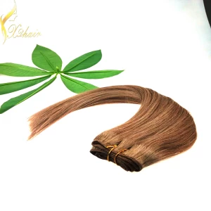 China hair weft/100% malaysian virgin hair, top grade wholesale virgin malaysian hair fabricante