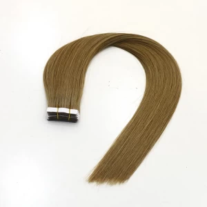 An tSín hot selling aliexpress hair virgin brazilian indian remy human PU tape hair extension déantóir
