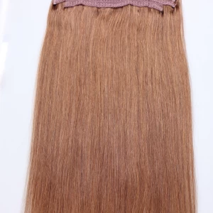 Cina human hair cheap halo hair extensions produttore