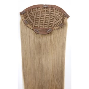An tSín human hair half wigs, 100% human hair 3/4 wig, lace wig déantóir