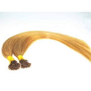 China i-tip hair extensions for black women from yuxi factory fabricante