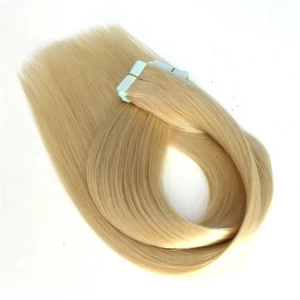 Chine italian blue glue germany white tape virgin brazilian indian remy human PU tape hair extension fabricant