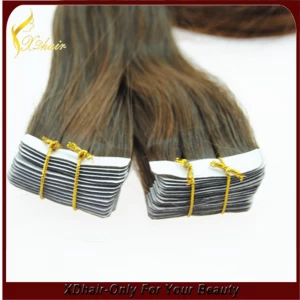 中国 most popular Italian glue fusion keratin wholesale double drawn virgin remy cheap tapehair extensions メーカー